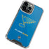 NHL St. Louis Blues Distressed iPhone 14 Pro Clear Case